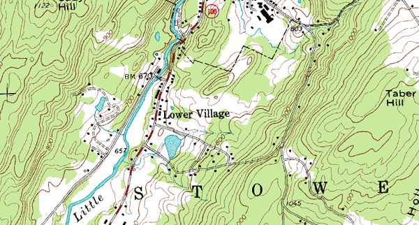 Topographic Map - USGS Formats DRG, DLG and DOQ