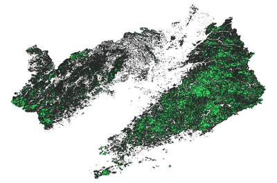  辽宁省2000森林生态系统空间分布数据