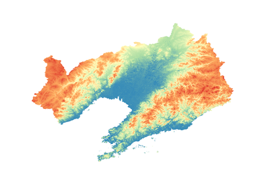  辽宁省空间分辨率为30m的地表高程数据