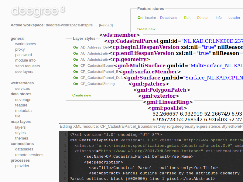 deegree screenshot