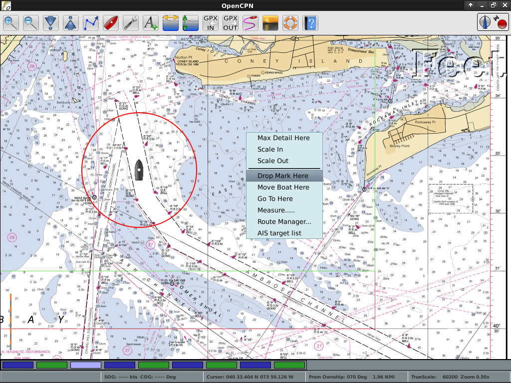 opencpn screenshot