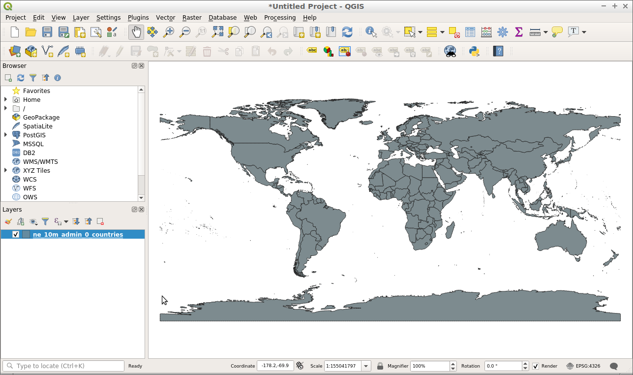 QGIS vector layer