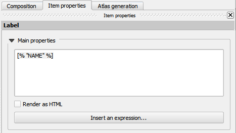 QGIS Dynamic Text