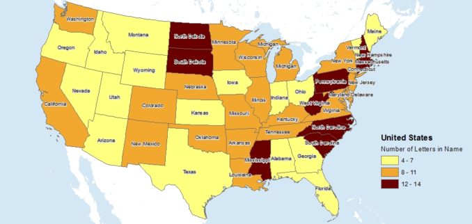 Equal Interval Classification Map1