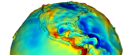Geoid NASA Grace Mission