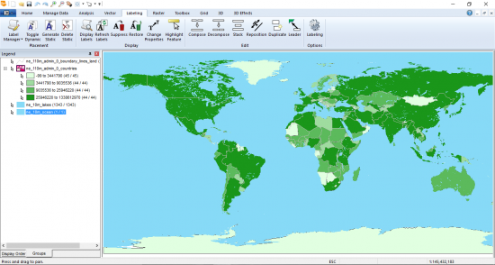 Geomedia Thematic Maps