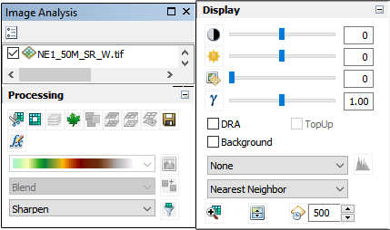 Image Analysis Toolbar