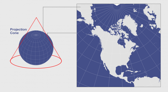 North America Lambert Conformal Conic Projection2