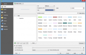 QGIS Layer Properties