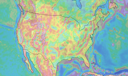 Rocky Mountains Geoid