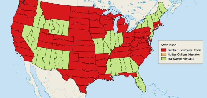 State Plane Coordinate System Map Projections1