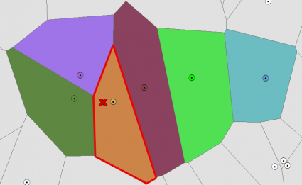 Voronoi Diagram Example 1