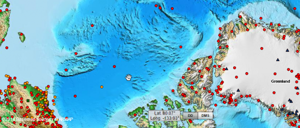 Arctic research mapping