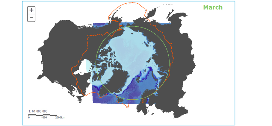 Arctic risk map