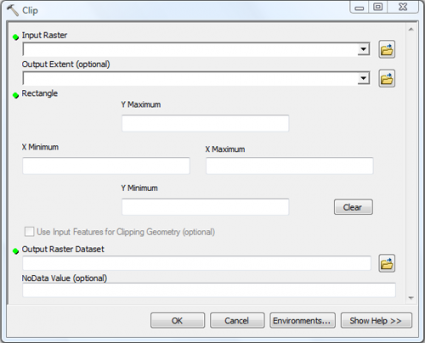 Raster Clip Toolbox