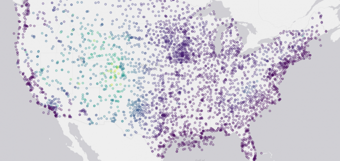 geosheets continental us weather stations