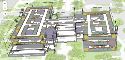 esri javascript api building floors map