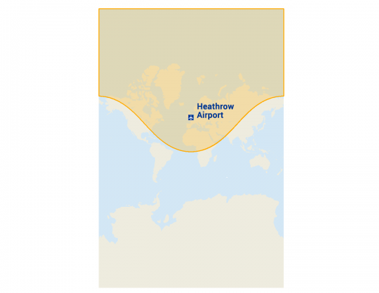 geodesic buffer mercator projection