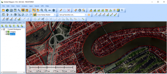 parcel fabric global mapper software