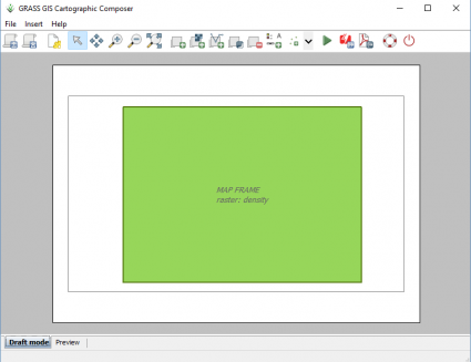 GRASS GIS Cartographic-Composer