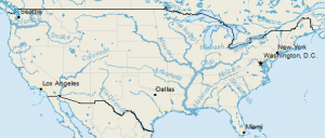 Latitude and Longitude on a Map