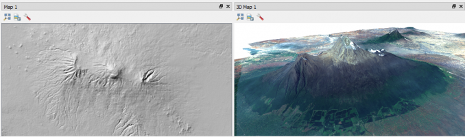 qgis 3 mount kilimanjaro multiple canvas