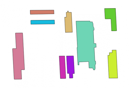 vectorized buildings