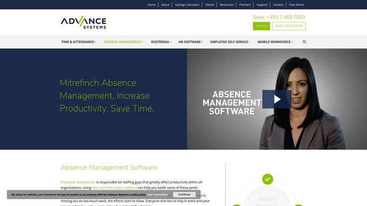 Advance Systems Absence Management Software
