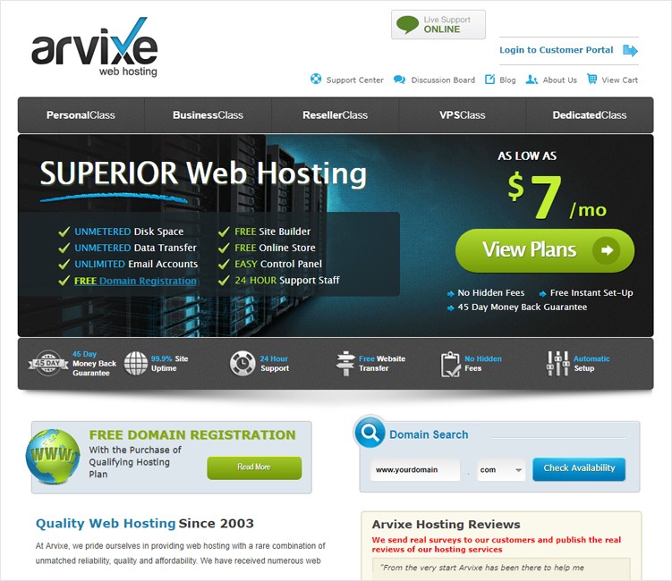 Arvixe
