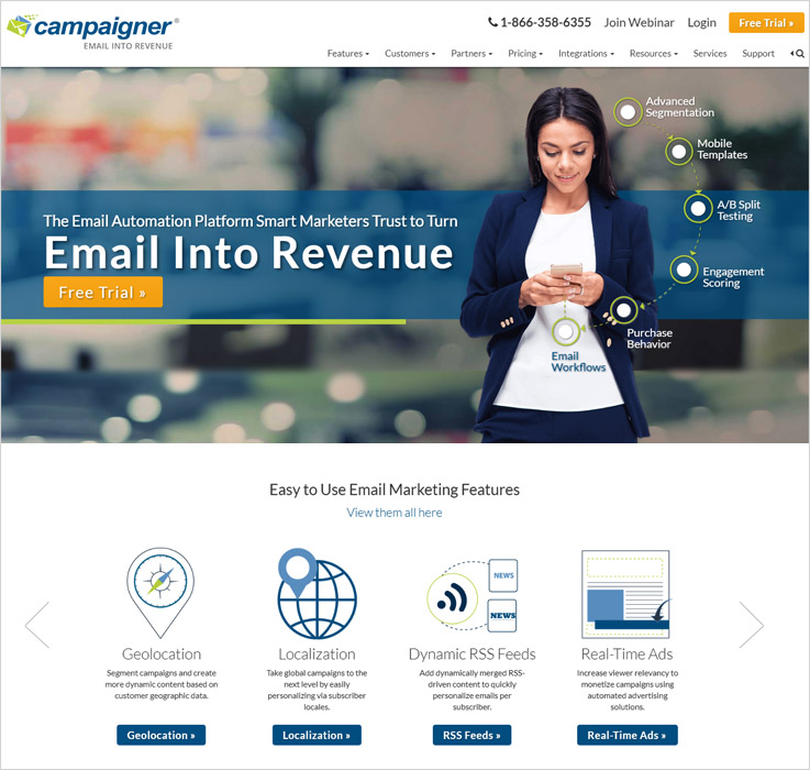 Campaigner Email marketing