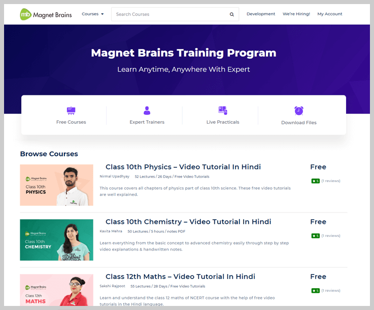 Mangnet Brains - Online Education Platforms