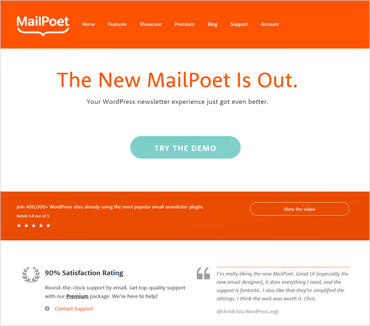 MailPoet Email marketing