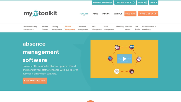 Myhrtoolkit Absence Management Software