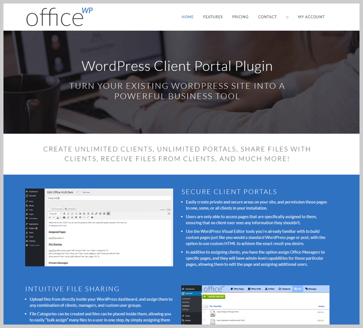 OfficeWP - Client Portal WordPress Plugin