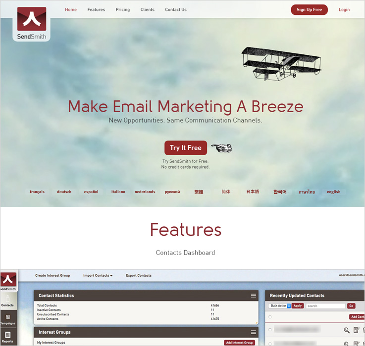 SendSmith email marketing software