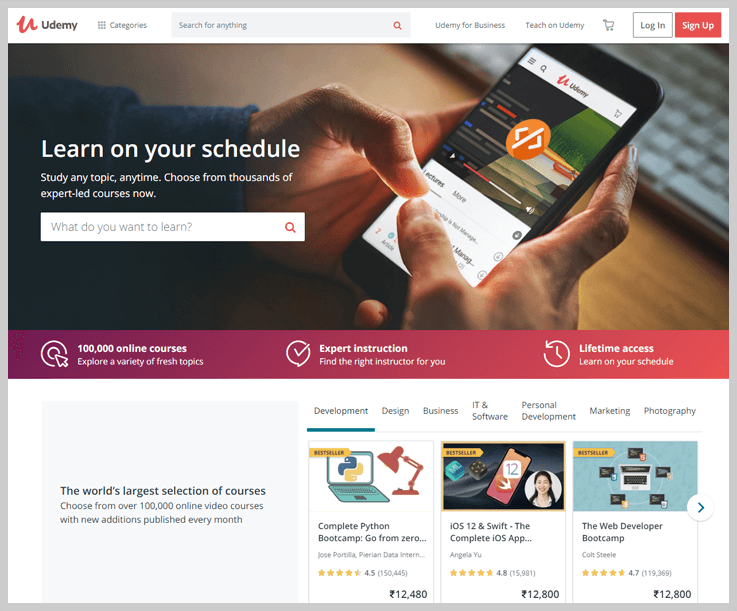 Udemy - Online Education Platforms