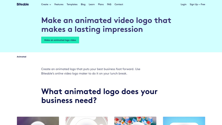 Biteable - Logo Animation Software