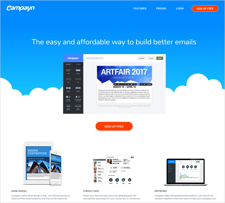 campayn free email marketing