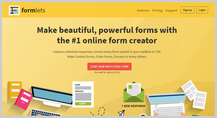 Formlets Form Creator Software
