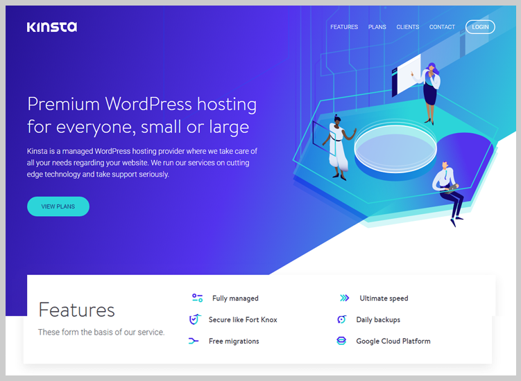kinsta Fastest WordPress Hosting