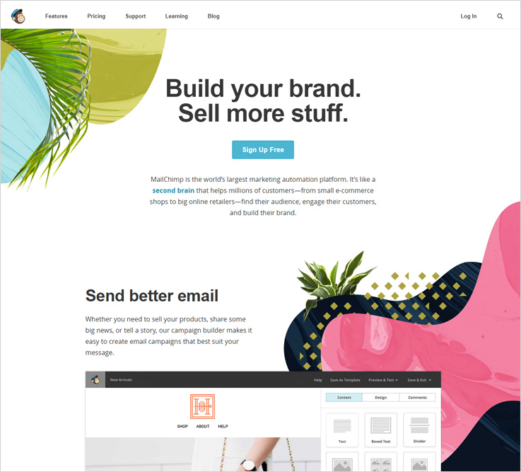 mailchimp free email marketing