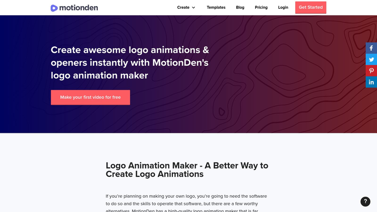 MotionDen - Logo Animation Software