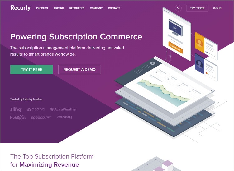 recurly- Subscription Management Software