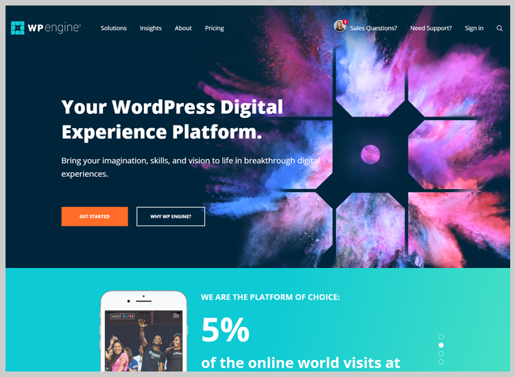 wp-engine Fastest WordPress Hosting