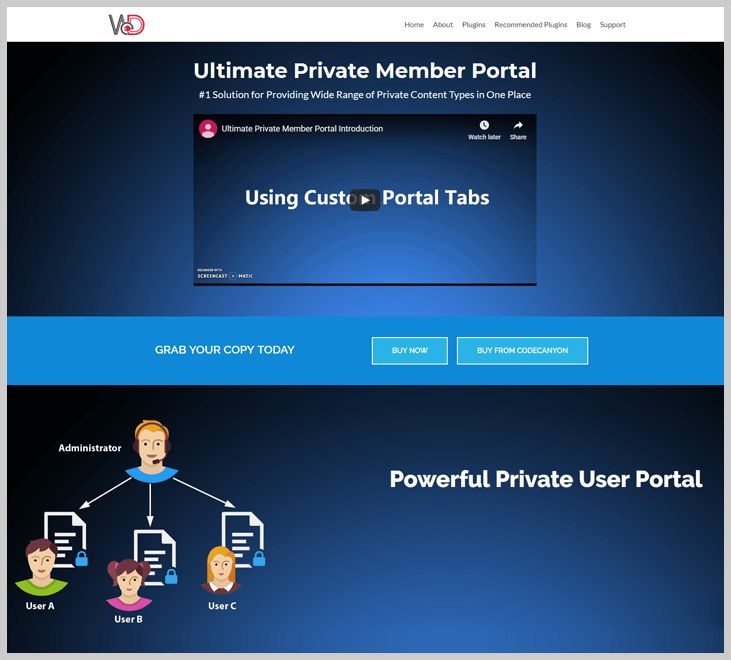 Ultimate Client Portal Client Portal WordPress Plugin
