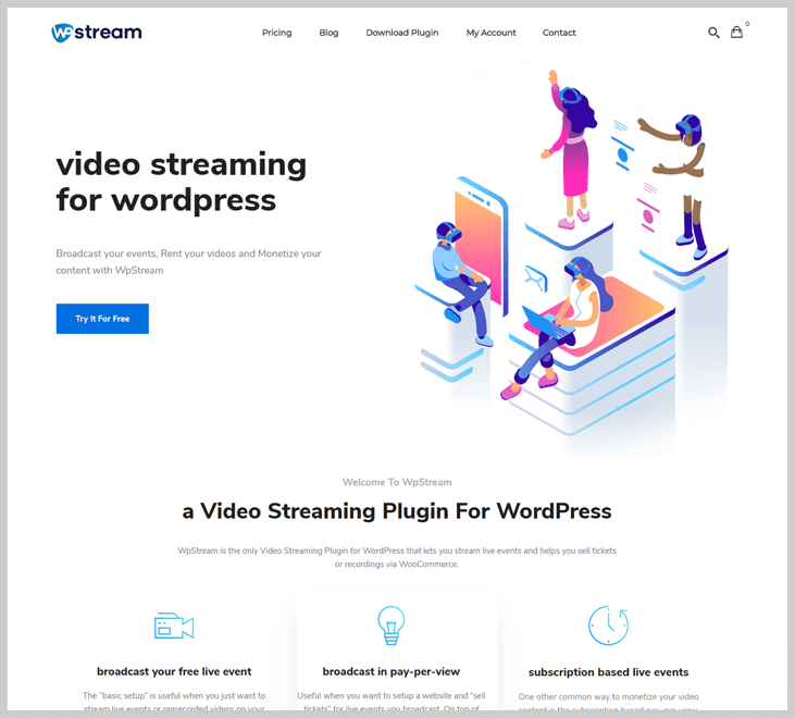WpStream - Live Streaming WordPress Plugins