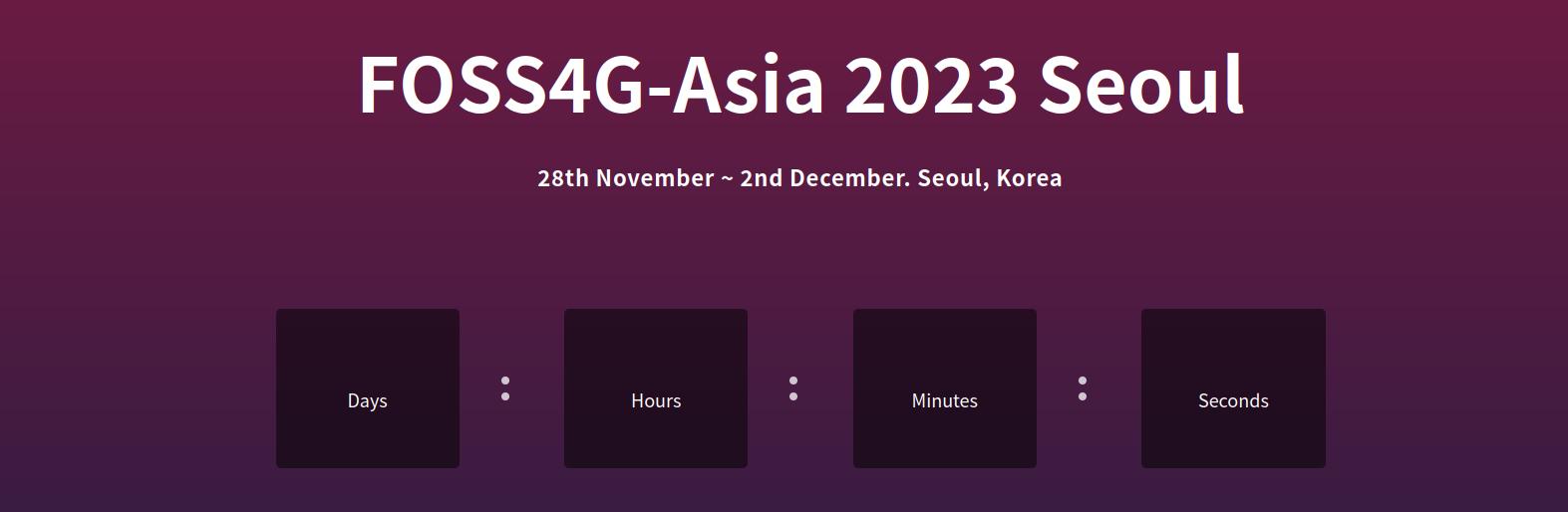 FOSS4G ASIA 2023