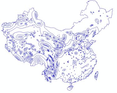  中国地震综合等震线