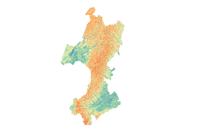 内蒙古自治区东四盟地表坡度数据