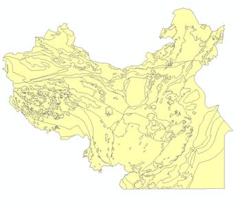  中国及邻近海域中型构造